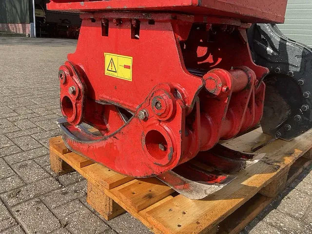 2018 groeneveldt 611h-1100c boomgrijper met hydraulische knipper - afbeelding 14 van  15