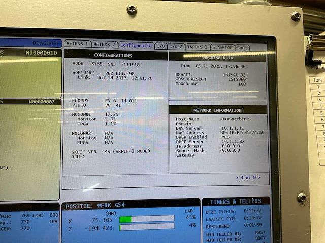 2018 haas st-35 cnc draaibank - afbeelding 22 van  26