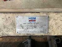 2018 hbm 712 metalen horizontale bandzaagmachine - afbeelding 10 van  11