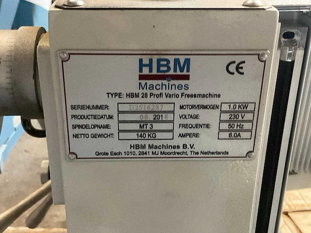2018 hbm bf 28 profi bedfreesmachine - afbeelding 5 van  17