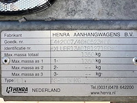 2018 henra de boer tijdelijk bouw dbm schaft aanhangwagen - afbeelding 6 van  14