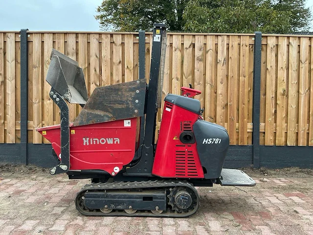 2018 hinowa hs701 dumper - afbeelding 9 van  16