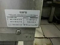 2018 hobart amx-10a korvenvaatwasmachine - afbeelding 3 van  5