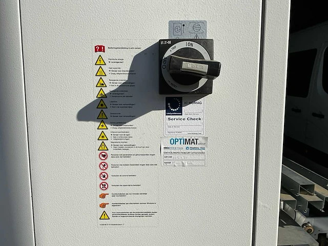 2018 homag sawteq b-300 profiline horizontale opdeelzaag - afbeelding 2 van  17