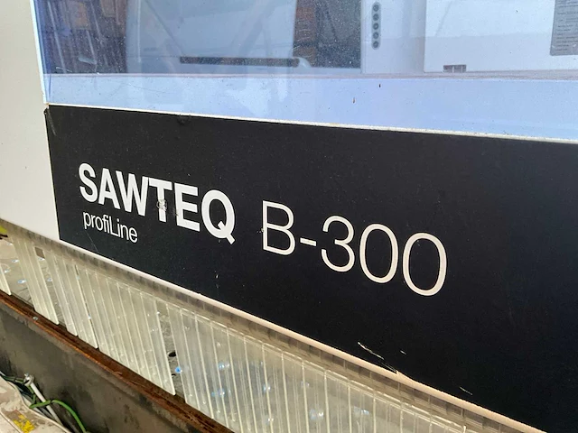 2018 homag sawteq b-300 profiline horizontale opdeelzaag - afbeelding 7 van  17