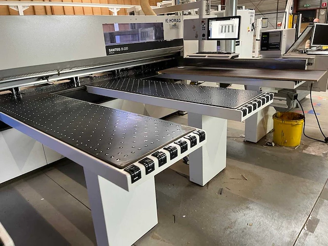 2018 homag sawteq b-300 profiline horizontale opdeelzaag - afbeelding 14 van  17