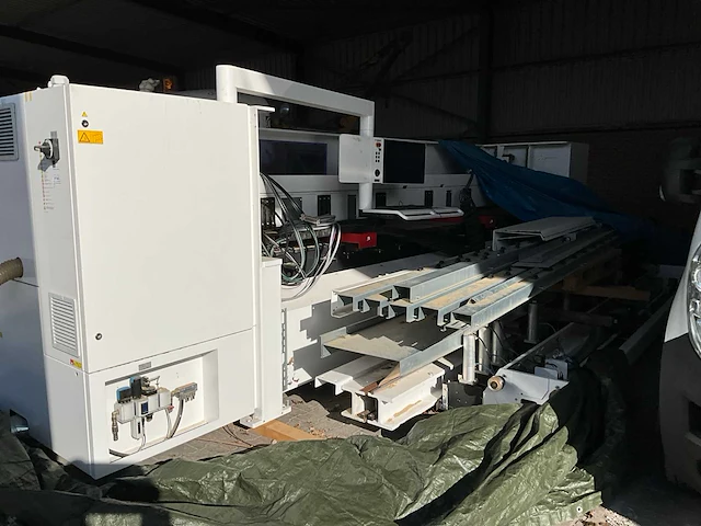 2018 homag sawteq b-300 profiline horizontale opdeelzaag - afbeelding 17 van  17