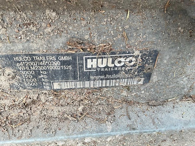 2018 hulco aanhangwagen - afbeelding 7 van  15