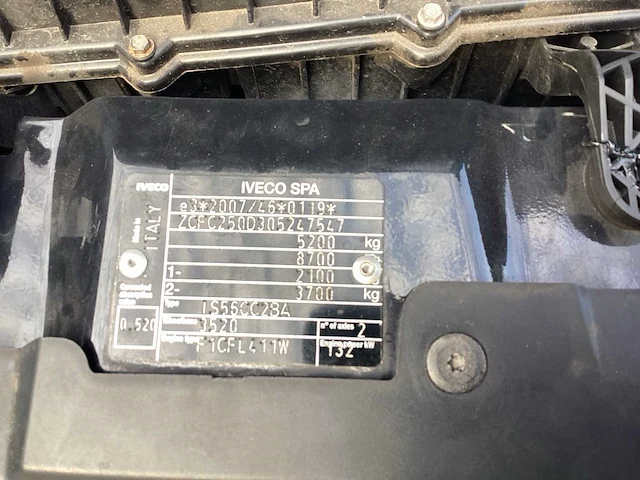 2018 iveco 50c18 50-180 bedrijfswagen - afbeelding 10 van  25