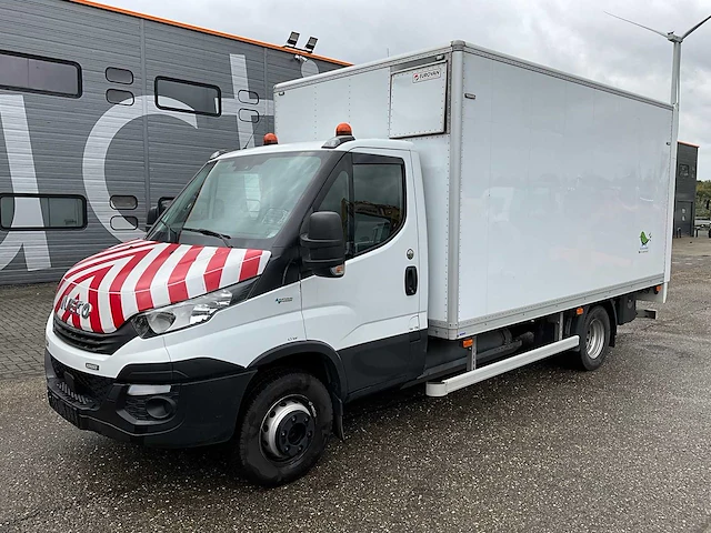 2018 iveco daily 70c14g cng bakwagen met laadklep marge - afbeelding 1 van  42