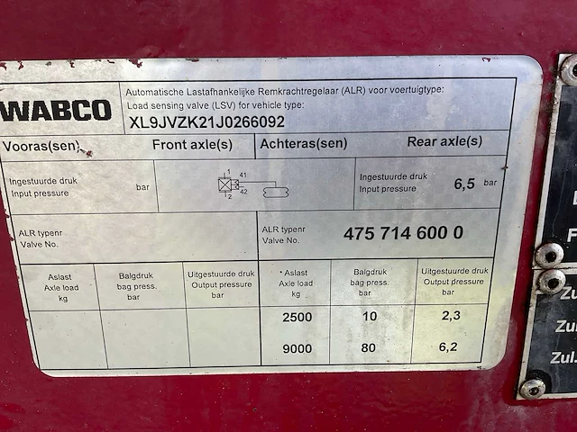 2018 jan veenhuis jvzk 21000 kipper - afbeelding 13 van  21