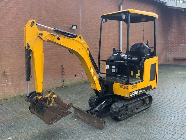 2018 jcb 15c-1 rupsgraafmachine - afbeelding 1 van  21