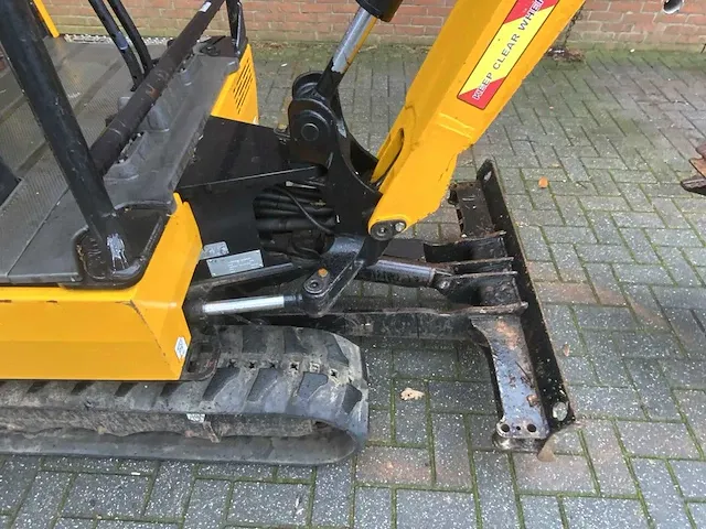 2018 jcb 15c-1 rupsgraafmachine - afbeelding 13 van  21