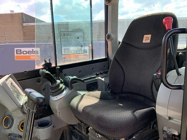 2018 jcb 55z-1 compacte graafmachine - afbeelding 6 van  29