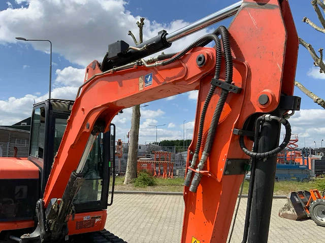 2018 jcb 55z-1 compacte graafmachine - afbeelding 28 van  29