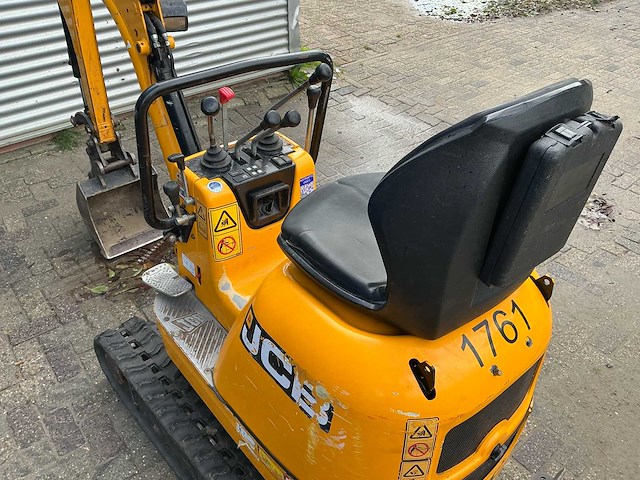 2018 jcb 8008 minigraafmachine - afbeelding 3 van  25