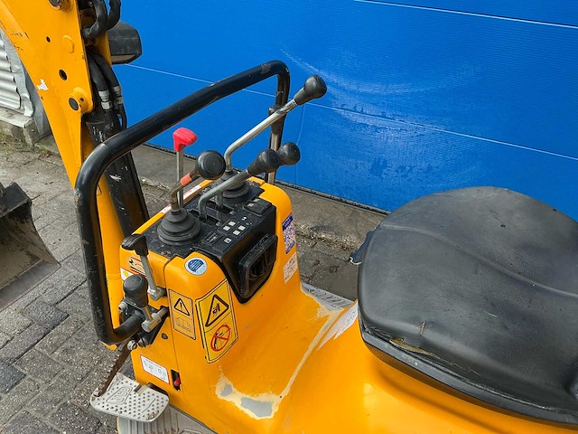 2018 jcb 8008 minigraafmachine - afbeelding 10 van  25