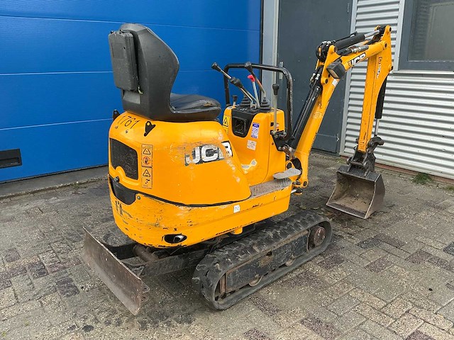 2018 jcb 8008 minigraafmachine - afbeelding 21 van  25
