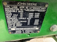 2018 john deere 6120m vierwielaangedreven landbouwtractor - afbeelding 16 van  33