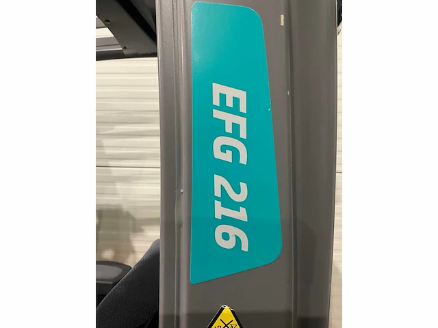 2018 jungheinrich efg 216 vorkheftrucks - afbeelding 21 van  21