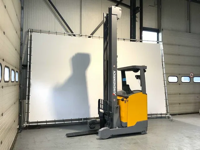 2018 jungheinrich etv 214 reach truck - afbeelding 1 van  25