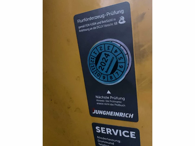 2018 jungheinrich etv 216 reach truck - afbeelding 9 van  20