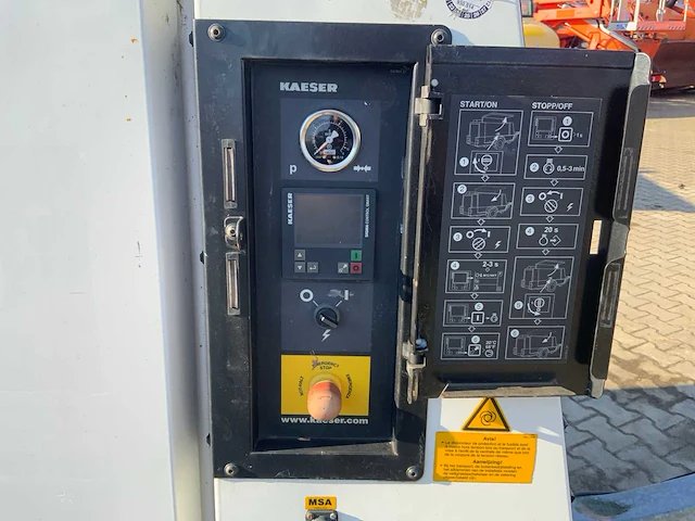 2018 kaeser m115 compressor aanhangwagen - afbeelding 18 van  19