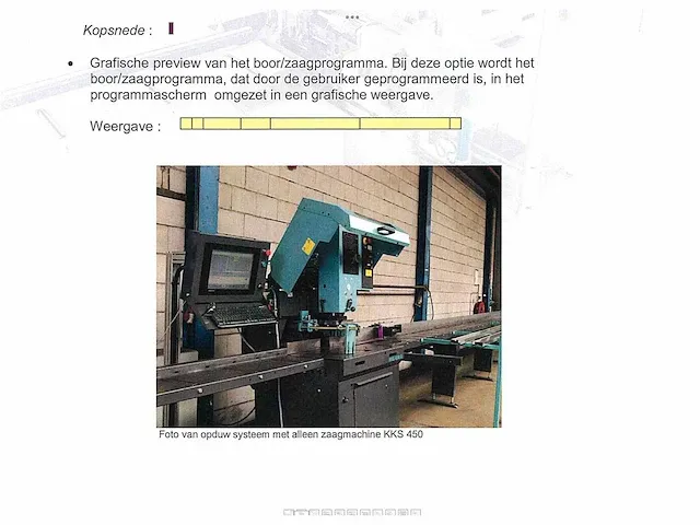 2018 kaltenbach kks 450 e boor en zaaglijn - afbeelding 31 van  44
