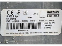 2018 kärcher professional b150r bp zelfrijdende schrobzuigmachine - afbeelding 8 van  16