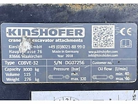 2018 kinshofer c08ve-32 schalengrijper - afbeelding 7 van  7