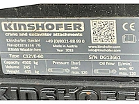 2018 kinshofer c12ve-60 grijper - afbeelding 4 van  12