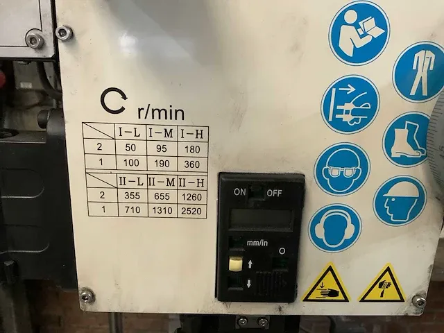 2018 kms gh-50af boor freesmachine - afbeelding 8 van  11