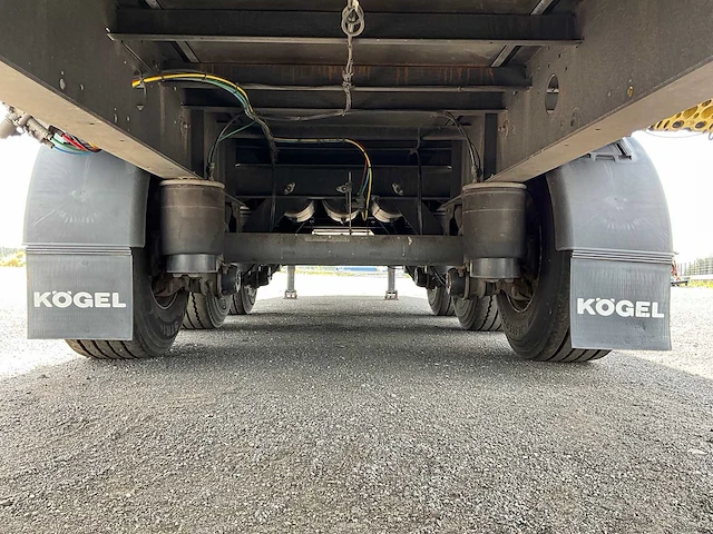 2018 kögel sn24 schuifzeil oplegger ov-91-bb - afbeelding 8 van  26