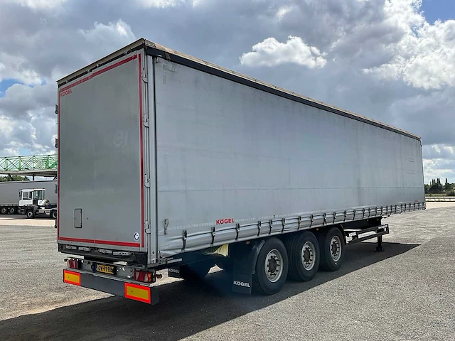 2018 kögel sn24 schuifzeil oplegger ov-91-bb - afbeelding 22 van  26