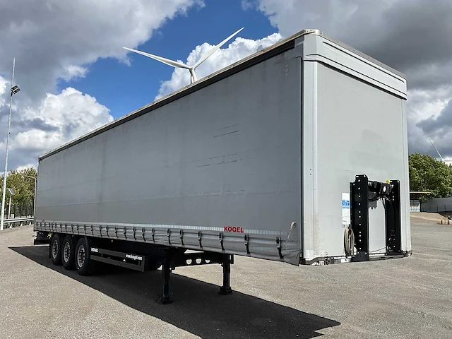 2018 kögel sn24 schuifzeil oplegger ov-91-bb - afbeelding 24 van  26