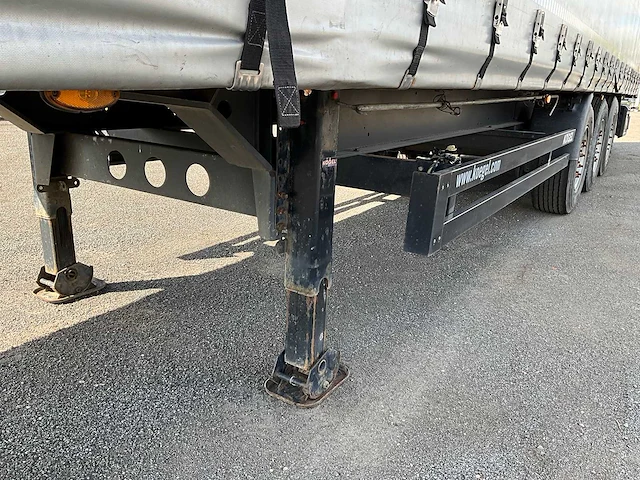 2018 kögel sn24 schuifzeil oplegger ov-96-bb - afbeelding 10 van  28