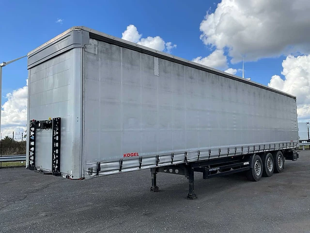 2018 kögel sn24 schuifzeil oplegger ov-96-bb - afbeelding 1 van  28