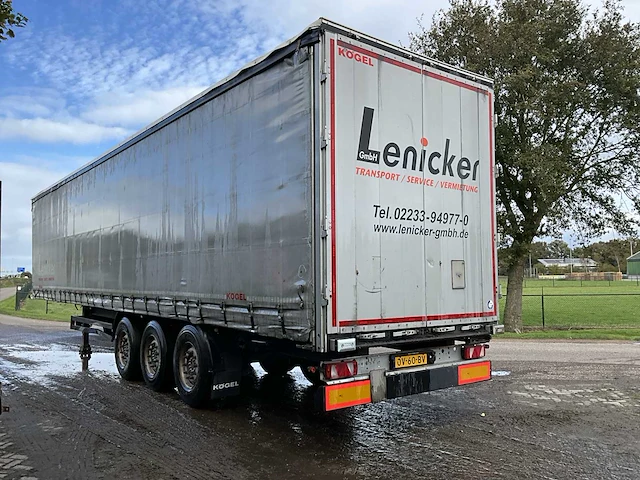 2018 kogel sn24 schuifzeil trailer - afbeelding 20 van  26