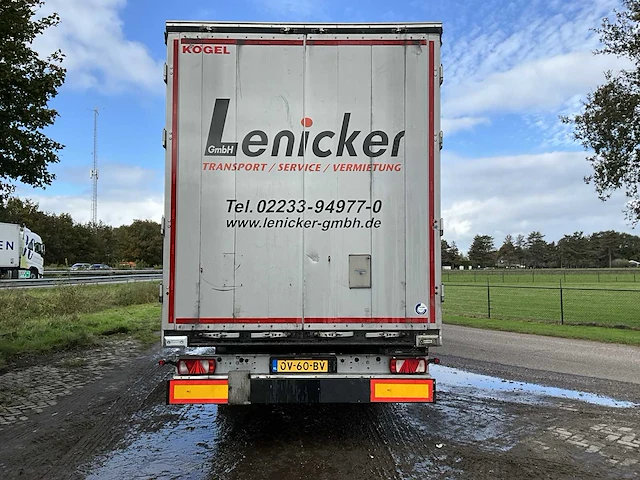 2018 kogel sn24 schuifzeil trailer - afbeelding 21 van  26