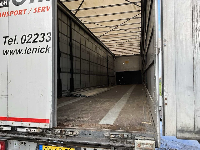 2018 kogel sn24 schuifzeil trailer - afbeelding 23 van  26