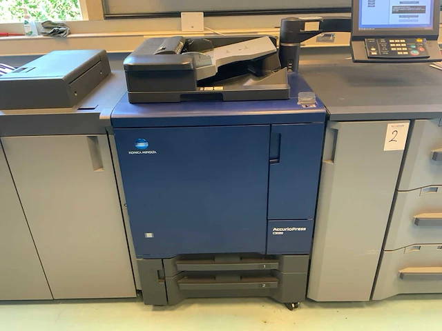 2018 konica minolta accuriopress c 3080 digitale drukmachine - afbeelding 10 van  15