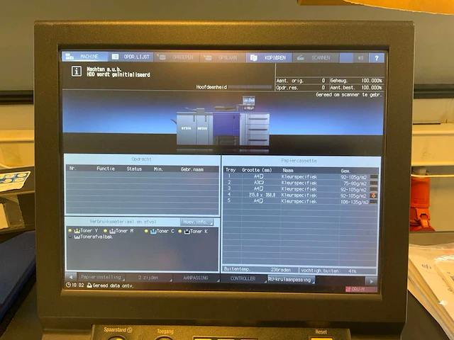 2018 konica minolta accuriopress c 3080 digitale drukmachine - afbeelding 12 van  15