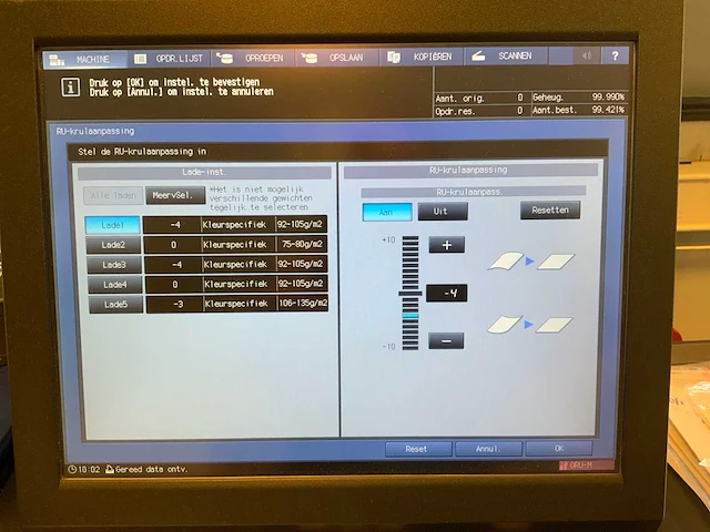 2018 konica minolta accuriopress c 3080 digitale drukmachine - afbeelding 13 van  15