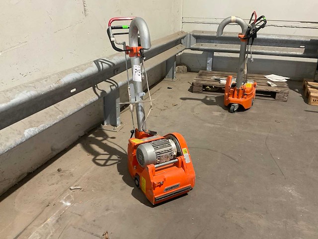 2018 kt kunzle & tasin scorpion parketschuurmachine - afbeelding 2 van  9