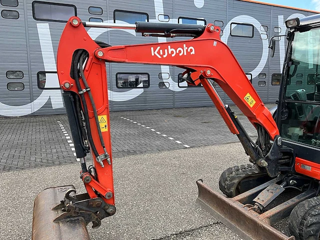 2018 kubota kx027-4 hi minigraafmachine - afbeelding 7 van  29