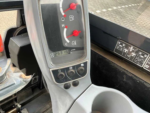 2018 kubota kx027-4 hi minigraafmachine - afbeelding 15 van  29