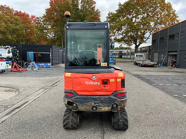 2018 kubota kx027-4 hi minigraafmachine - afbeelding 24 van  29