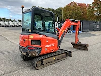 2018 kubota kx027-4 hi minigraafmachine - afbeelding 25 van  29
