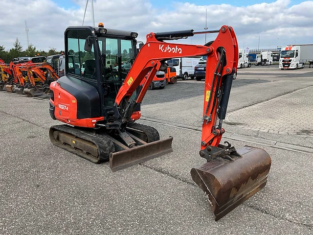 2018 kubota kx027-4 hi minigraafmachine - afbeelding 27 van  29