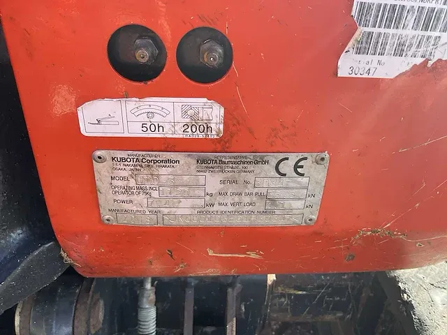 2018 kubota u10-3 minigraafmachine - afbeelding 2 van  13